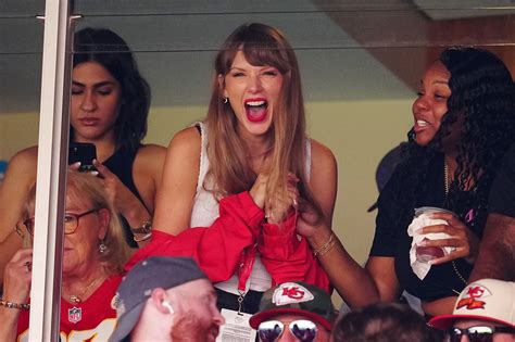 Is Taylor Swift at the Football Game, or Is Her Music Simply Inspiring the Crowd?